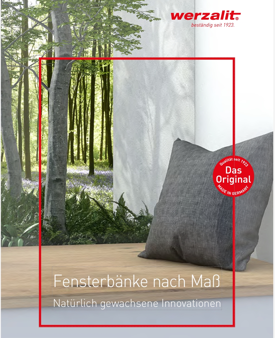 Werzalit Innenfensterbänke