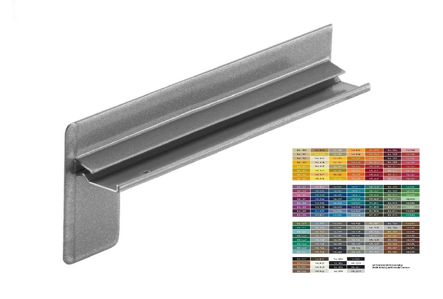 Endstücke für Sichtfassaden | Sonderfarben Endstücke für Sichtfassaden | Sonderfarben