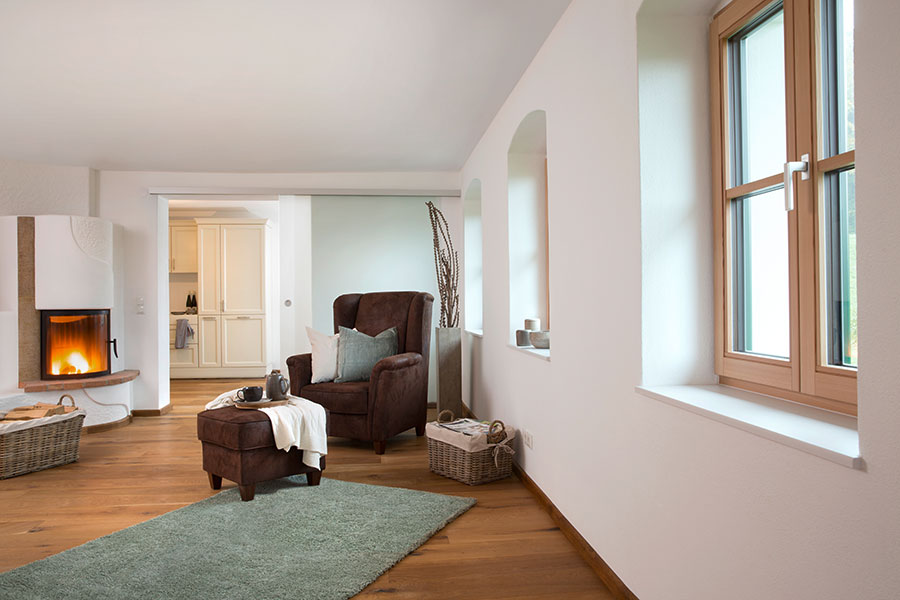 Innenfensterbank Gussmarmor woodline Innenfensterbank Gussmarmor woodline